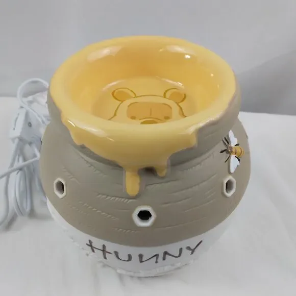 Scentsy Disney Winnie The Pooh Hunny Pot Ceramic Wax Warmer - Picture 2 of 10